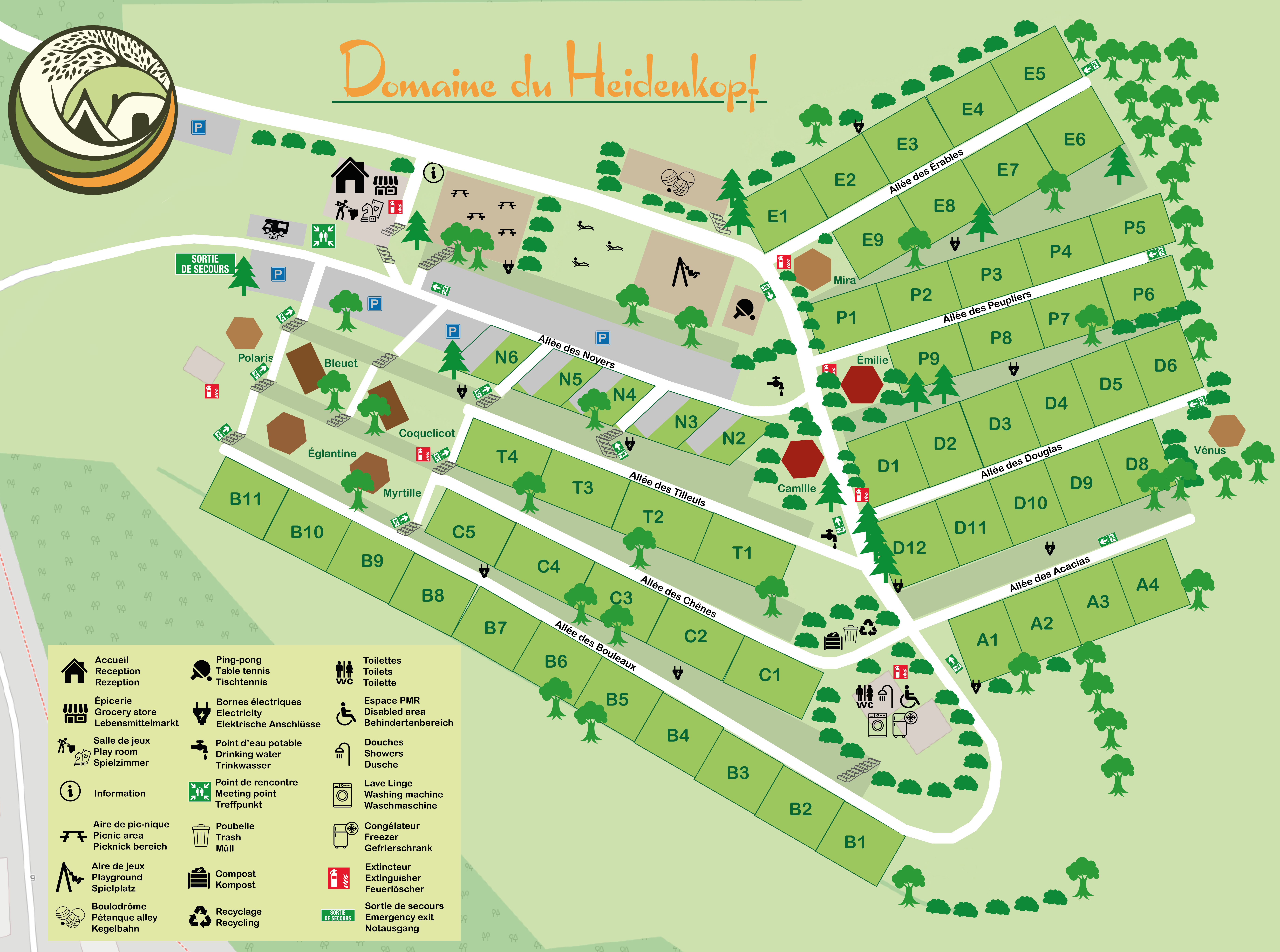 plan du domaine
